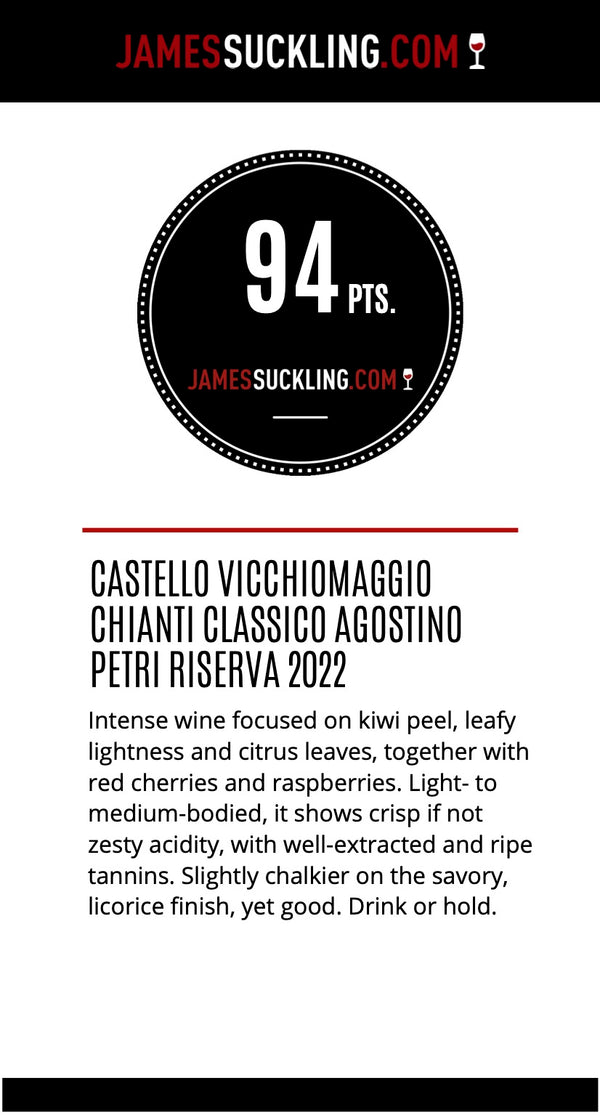 2022 Vicchiomaggio | Agostino Petri | Chianti Classico Riserva