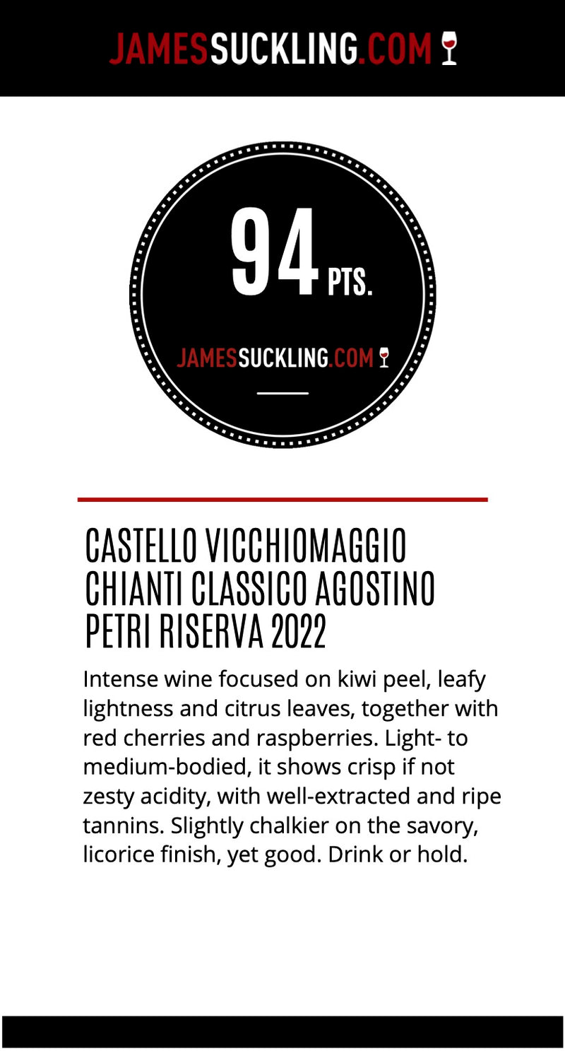 2022 Vicchiomaggio | Agostino Petri | Chianti Classico Riserva